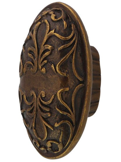 Cantata Oval Cabinet Knob - 2 inch x 1 1/8 inch.